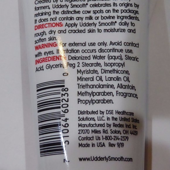 UDDERLY SMOOTH HAND CREAM - Picture 3 of 3